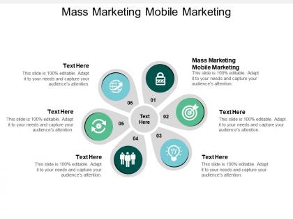 Mass marketing mobile marketing ppt powerpoint presentation styles layout ideas cpb