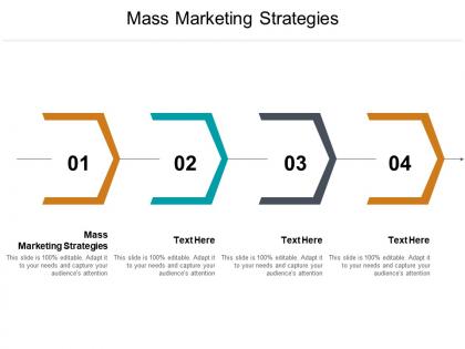 Mass marketing strategies ppt powerpoint presentation portfolio topics cpb