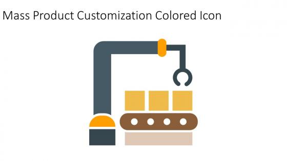 Mass Product Customization Colored Icon In Powerpoint Pptx Png And Editable Eps Format