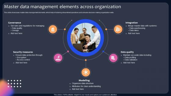 Master Data Management Elements Across Organization