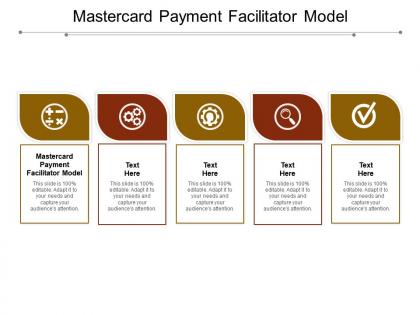 Mastercard payment facilitator model ppt powerpoint presentation show deck cpb