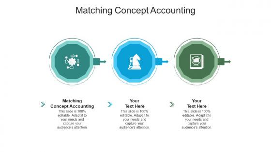 Matching concept accounting ppt powerpoint presentation picture cpb