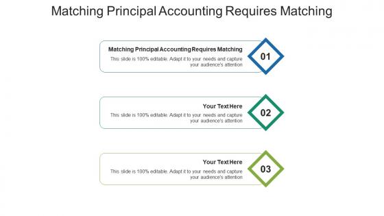 Matching principal accounting requires matching ppt powerpoint presentation layouts format cpb