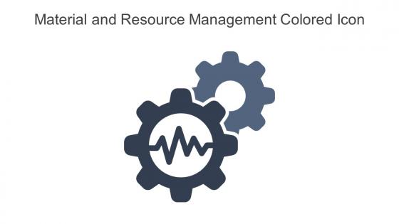 Material And Resource Management Colored Icon In Powerpoint Pptx Png And Editable Eps Format