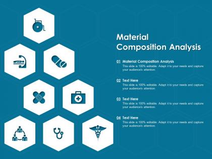 Material composition analysis ppt powerpoint presentation styles rules