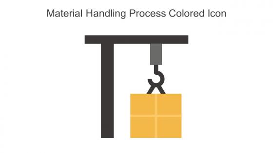 Material Handling Process Colored Icon In Powerpoint Pptx Png And Editable Eps Format