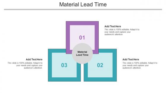 Material Lead Time In Powerpoint And Google Slides Cpb