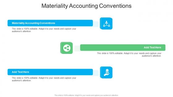 Materiality Accounting Conventions In Powerpoint And Google Slides Cpb