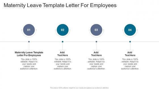 Maternity Leave Template Letter For Employees In Powerpoint And Google Slides Cpb