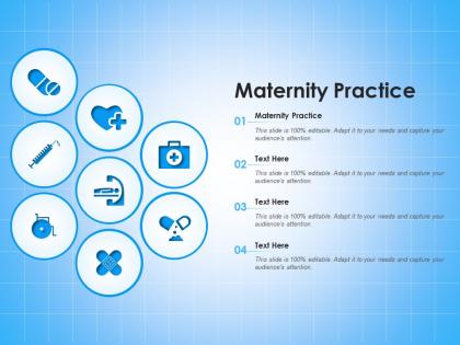 Maternity practice ppt powerpoint presentation infographics visual aids