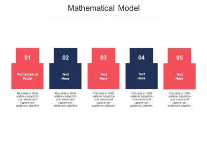 Mathematical model ppt powerpoint presentation file guidelines cpb