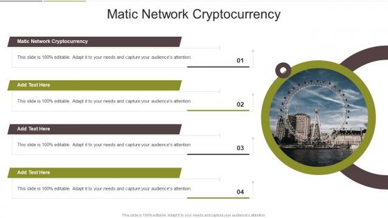 Matic Network Cryptocurrency In Powerpoint And Google Slides Cpb