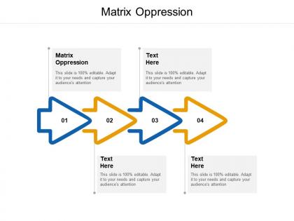 Matrix oppression ppt powerpoint presentation inspiration background designs cpb