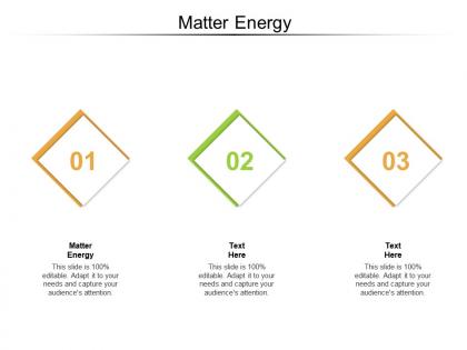 Matter energy ppt powerpoint presentation outline design ideas cpb