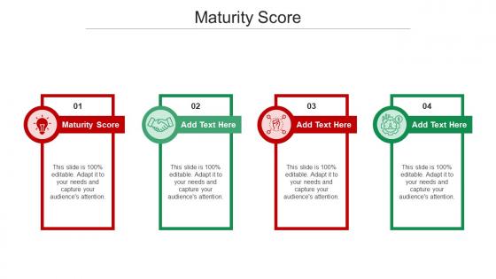Maturity Score In Powerpoint And Google Slides Cpb