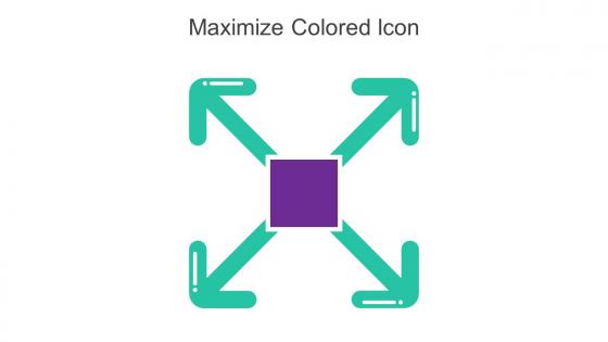 Maximize Colored Icon In Powerpoint Pptx Png And Editable Eps Format
