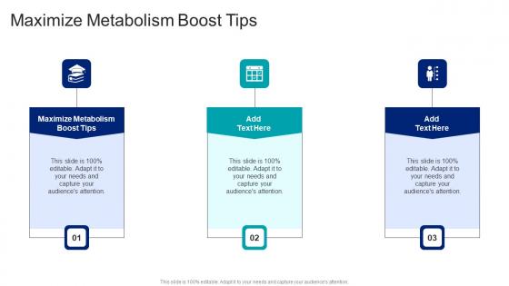Maximize Metabolism Boost Tips In Powerpoint And Google Slides Cpb