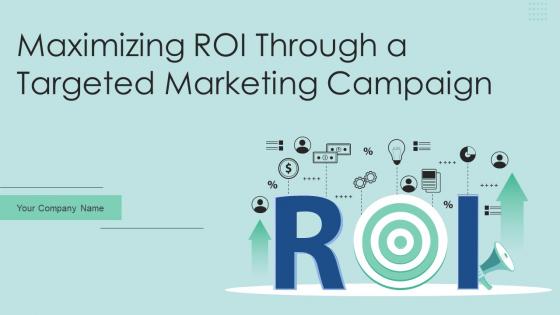 Maximizing ROI Through A Targeted Marketing Campaign Strategy CD V