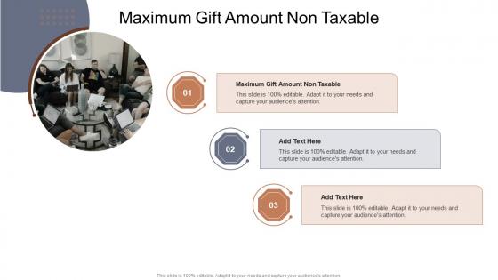 Maximum Gift Amount Non Taxable In Powerpoint And Google Slides Cpb