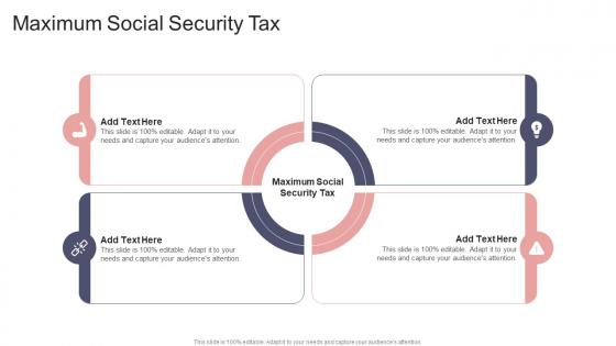 Maximum Social Security Tax In Powerpoint And Google Slides Cpb