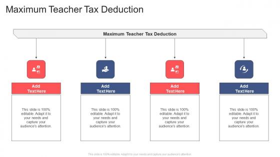Maximum Teacher Tax Deduction In Powerpoint And Google Slides Cpb
