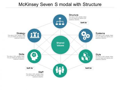 Mckinsey seven s modal with structure