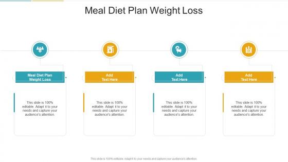 Meal Diet Plan Weight Loss In Powerpoint And Google Slides Cpb