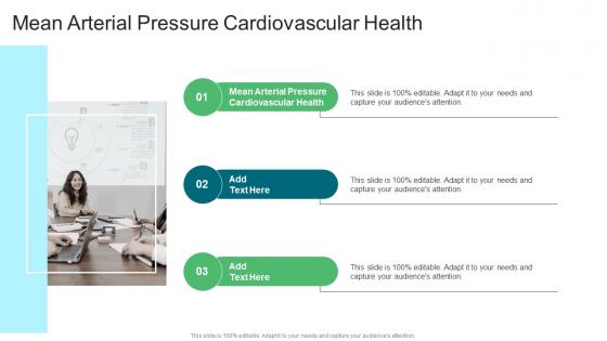 Mean Arterial Pressure Cardiovascular Health In Powerpoint And Google Slides Cpb
