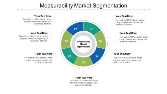 Measurability market segmentation ppt powerpoint presentation icon sample cpb
