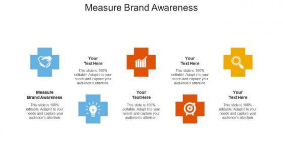 Measure brand awareness ppt powerpoint presentation portfolio outline cpb