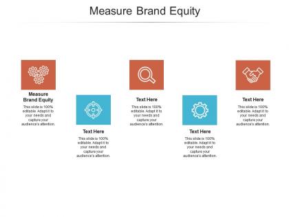 Measure brand equity ppt powerpoint presentation gallery graphics download cpb