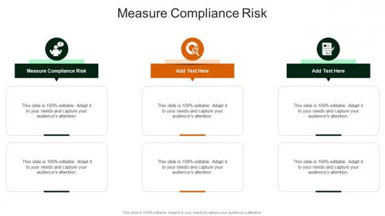 Measure Compliance Risk In Powerpoint And Google Slides Cpb