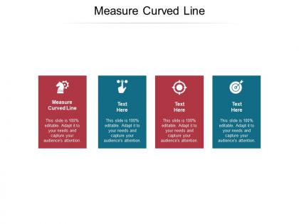 Measure curved line ppt powerpoint presentation slides designs download cpb