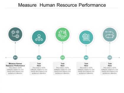 Measure human resource performance ppt powerpoint presentation slides example cpb