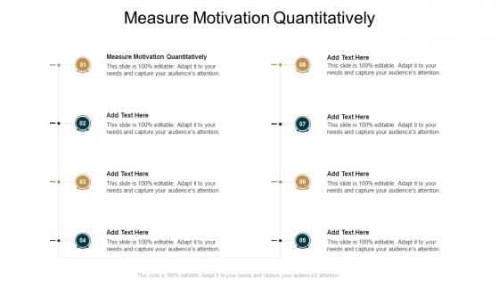 Measure Motivation Quantitatively In Powerpoint And Google Slides Cpb
