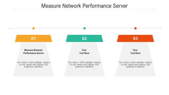 Measure network performance server ppt powerpoint presentation design cpb