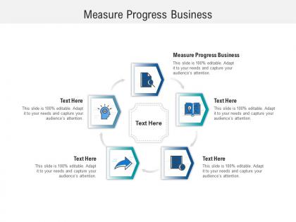 Measure progress business ppt powerpoint presentation ideas graphics pictures cpb