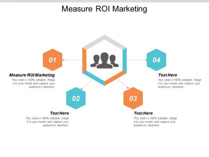Measure roi marketing ppt powerpoint presentation styles master slide cpb
