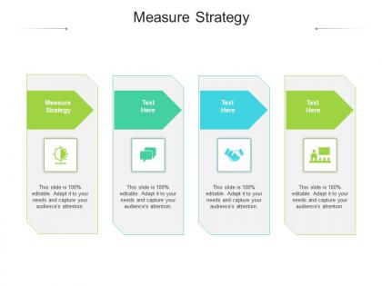 Measure strategy ppt powerpoint presentation gallery aids cpb