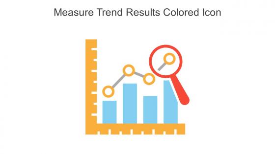 Measure Trend Results Colored Icon In Powerpoint Pptx Png And Editable Eps Format