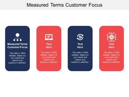 Measured terms customer focus ppt powerpoint presentation gallery clipart cpb