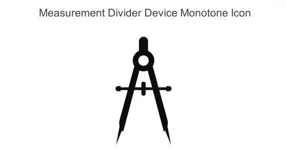 Measurement Divider Device Monotone Icon In Powerpoint Pptx Png And Editable Eps Format