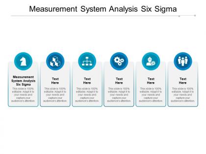 Measurement system analysis six sigma ppt powerpoint presentation picture cpb