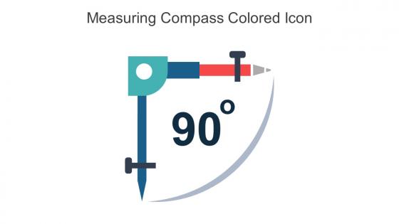 Measuring Compass Colored Icon In Powerpoint Pptx Png And Editable Eps Format
