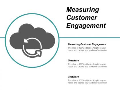 Measuring customer engagement ppt powerpoint presentation infographic template format cpb