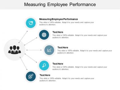 Measuring employee performance ppt powerpoint presentation show graphics example cpb