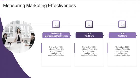 Measuring Marketing Effectiveness In Powerpoint And Google Slides Cpb