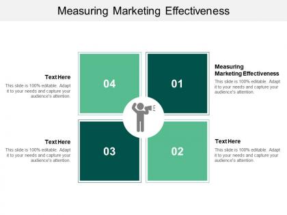 Measuring marketing effectiveness ppt powerpoint presentation ideas objects cpb