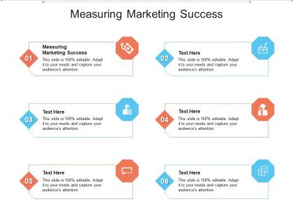 Measuring marketing success ppt powerpoint presentation ideas template cpb
