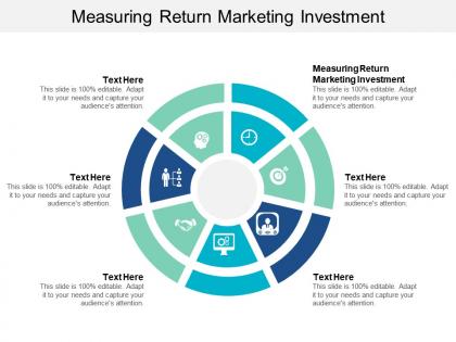 Measuring return marketing investment ppt powerpoint presentation show example cpb